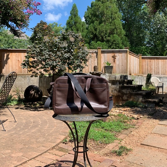 Coach leather briefcase - Picture 1 of 4